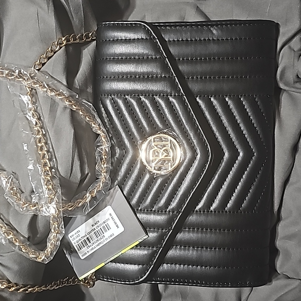 Black quilting center crossbody by Badgley Mischa - Picture 9 of 9
